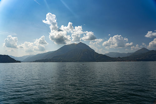 Lake Como in summer