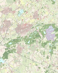 Landkarte von Oisterwijk