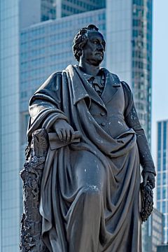 Goethe monument in Frankfurt am Main by Thomas Riess