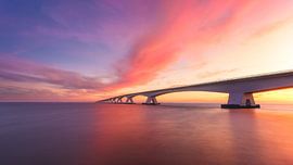 Zeelandbrug sunrise by Ilona Schong