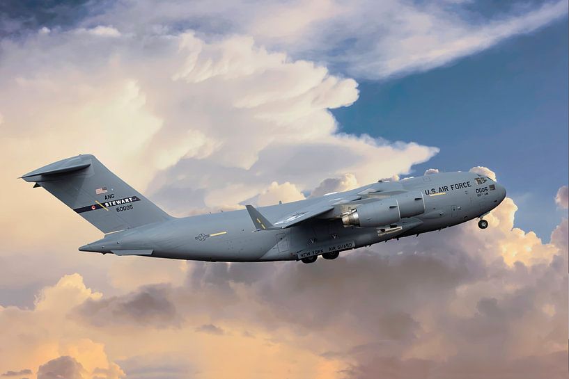 C-17 Boeing Globemaster III, USA by Gert Hilbink