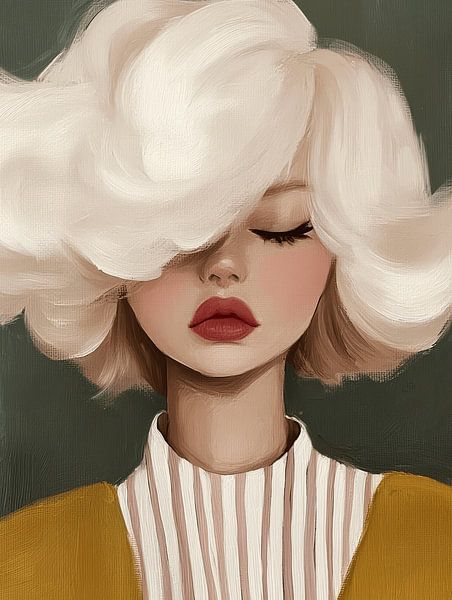 Perfect Hair Day by Carla Van Iersel