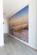 Klantfoto: Do You Remember (duinen en strand Dishoek) van Thom Brouwer, als behang