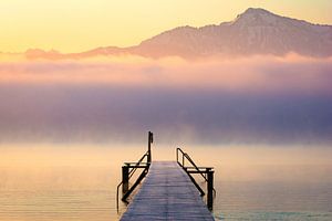 Matin d'hiver au lac de Chiem