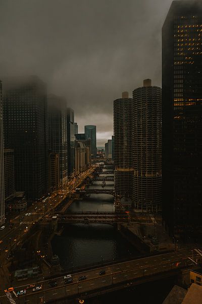 Chicago. The foggy city. by Maikel Claassen Fotografie