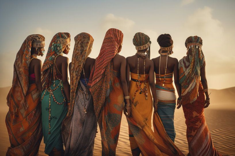 Coucher de soleil en Afrique par Studio Allee