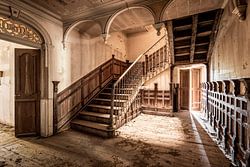 Treppenhaus in einer verlassenen Villa - Spanien