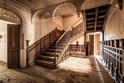 Staircase in an abandoned villa - Portugal