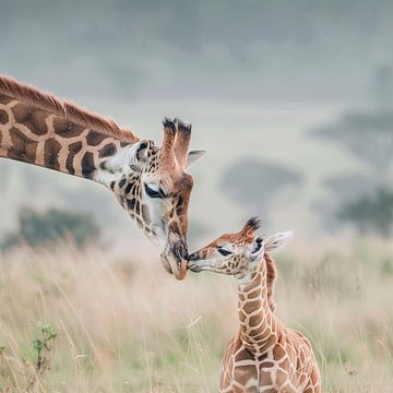 Giraffen van Felix Brönnimann