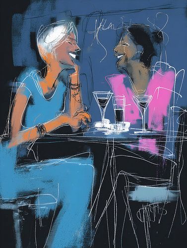 Shared Laughter by Adriana