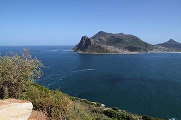 Houtbaai op Kaaps schiereiland Zuid-Afrika van Jan Roodzand