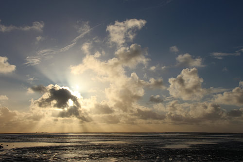 De laatste zonnestralen