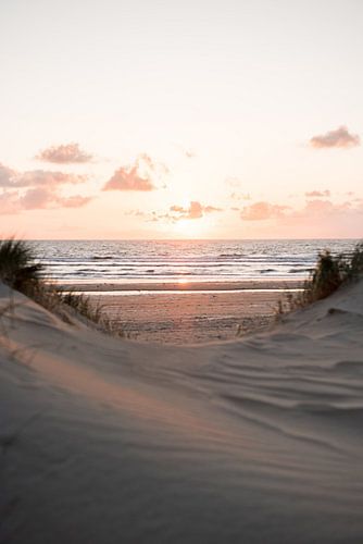 View through to the sea