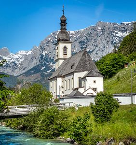 St.Sebastian Church in Ramsau bei Berchtesgaden