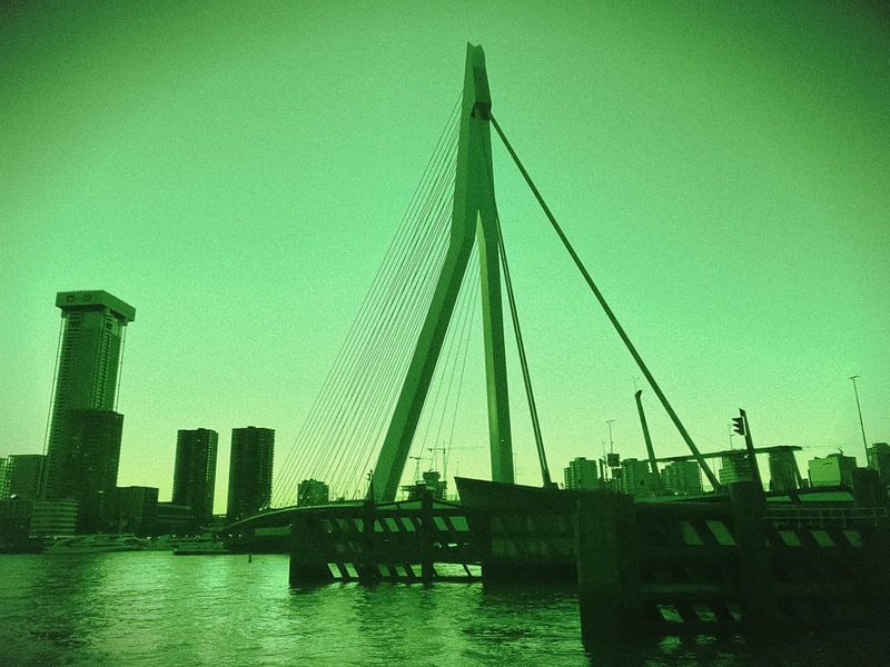 Erasmusbrug “The NightVision”Edition van Truckpowerr