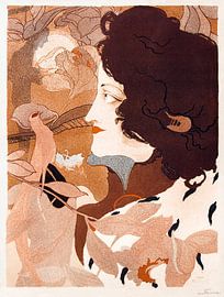 La femme fatale (1896) by Georges de Feure. by Studio POPPY