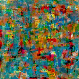 Bunte Menge - Abstrakt 2 von Western Exposure