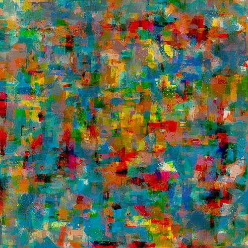 Kleurrijke menigte - Abstract 2