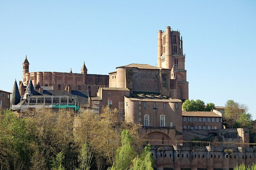 Albi&#039;s majestic cathedral by Frank Photos