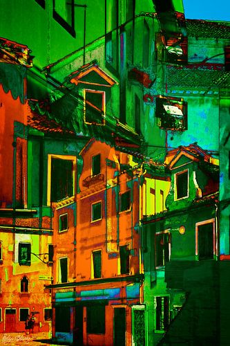 Het postkantoor in een Italiaans dorp