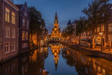 de waag in Alkmaar in het avondlicht van Patrick Oosterman