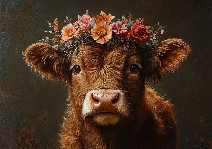 Highland Cow von Niklas Maximilian