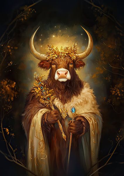 Highland Cow von Niklas Maximilian