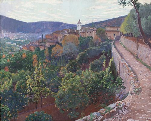 Santiago Rusiñol-Zonsondergang