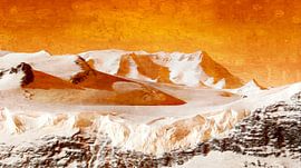 Golden Mountains of the North by FRESH Fine Art