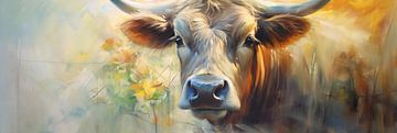 Modern Cows 2910 by ARTEO Paintings