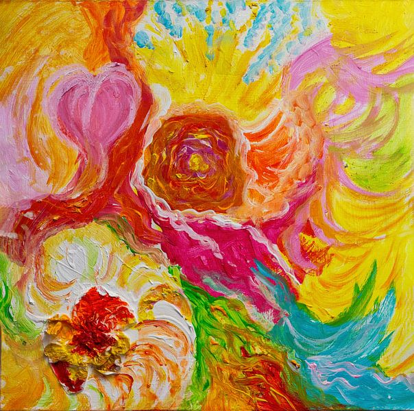 Abstract, painting  by Anaistro Dipinti