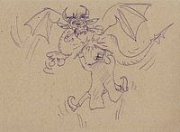 A wizard and his dragon