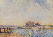 Alfred Sisley,Canal Saint Mamm ès-Loing van finemasterpiece thumbnail