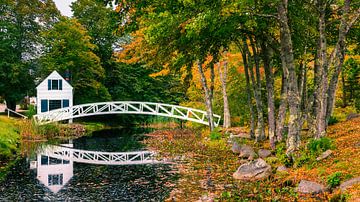 Somesville Bridge, Maine by Henk Meijer Photography