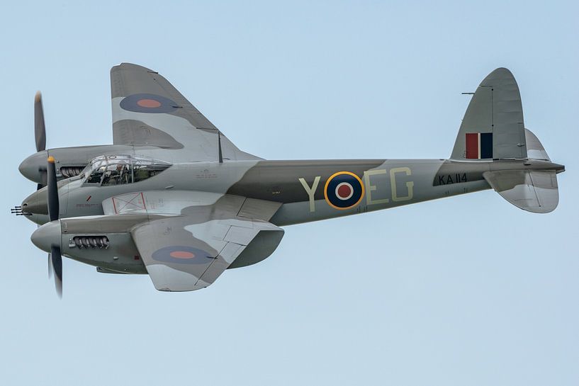 Ein weiteres legendäres Flugzeug des Zweiten Weltkriegs: die De von Jaap van den Berg