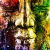 Colorful Buddha by 2BHAPPY4EVER.com photography & digital art