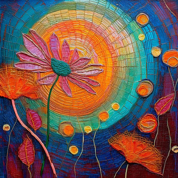 Abstract &amp; Modern: Colourful paintings. Series: Eye-catchers (13) by Studio Pieternel