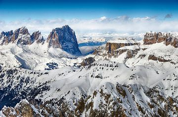 Les Dolomites en hiver 4 sur Martin de Bouter