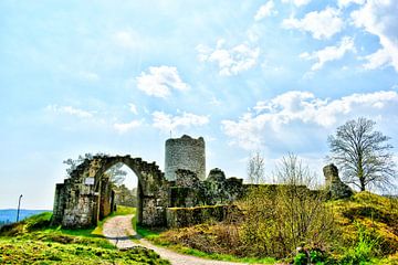 Ruine du château de Kallmünz sur Roith Fotografie