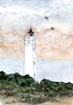 Leuchtturm in Dänemark von Sandra Steinke