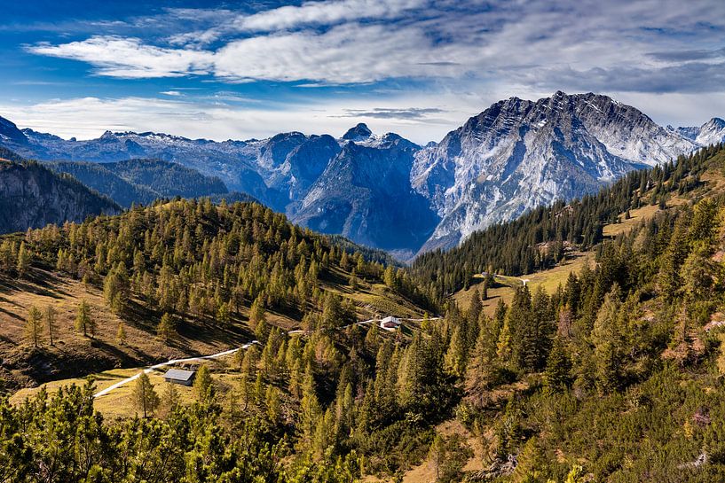 Watzmann in autumn by Dirk Rüter