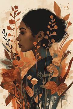 Between flowers and thoughts