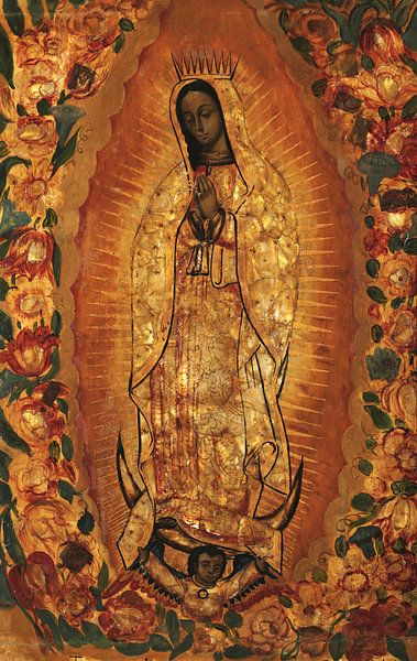 Virgin of Guadalupe, Agustín del Pino by Masterful Masters