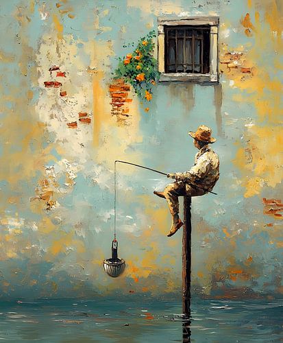 Fishing in Tranquillity: A Moment of Serenity