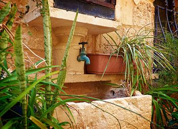 Faucet and sink Malta van Ad Hermans