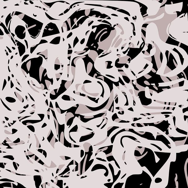 Abstract composition 1057 by Angel Estevez