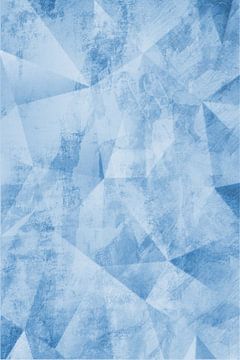 Abstracte blauwe patronen van Diana Mets