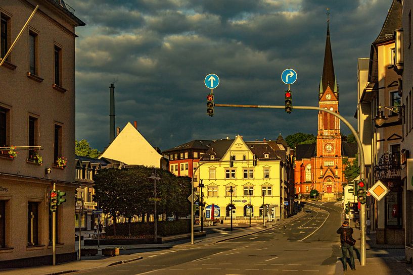 On the way in AUE / Erzgebirge by Johnny Flash