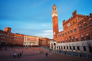 Siena - Piazza del Campo van Alexander Voss