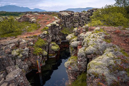 Thingvellir national park Iceland - north american - europe rift